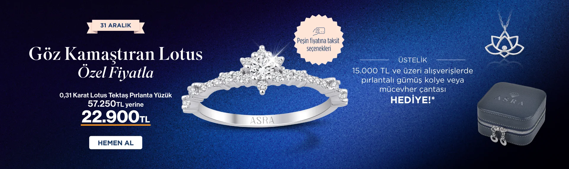 16-31 Ekim Lotus Tektaş Pırlanta