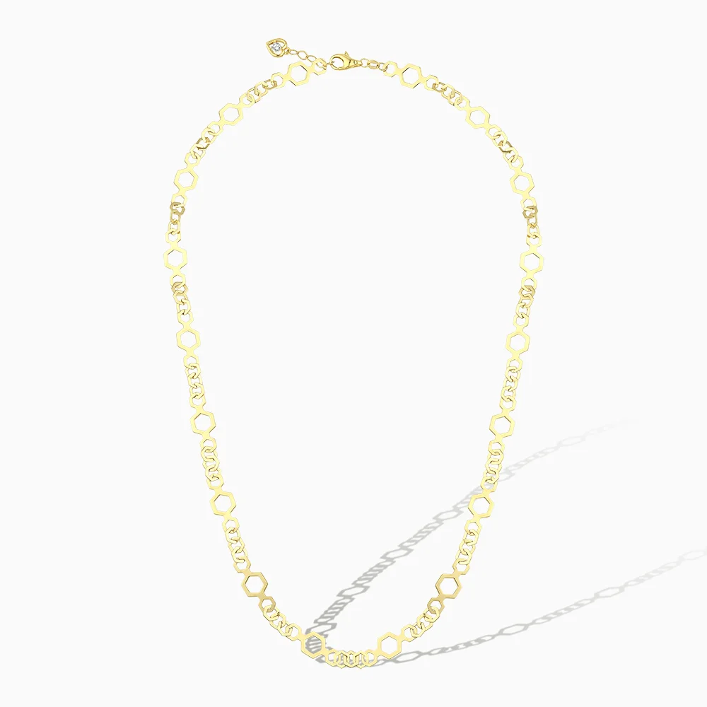 Geometrik Altın Kolye