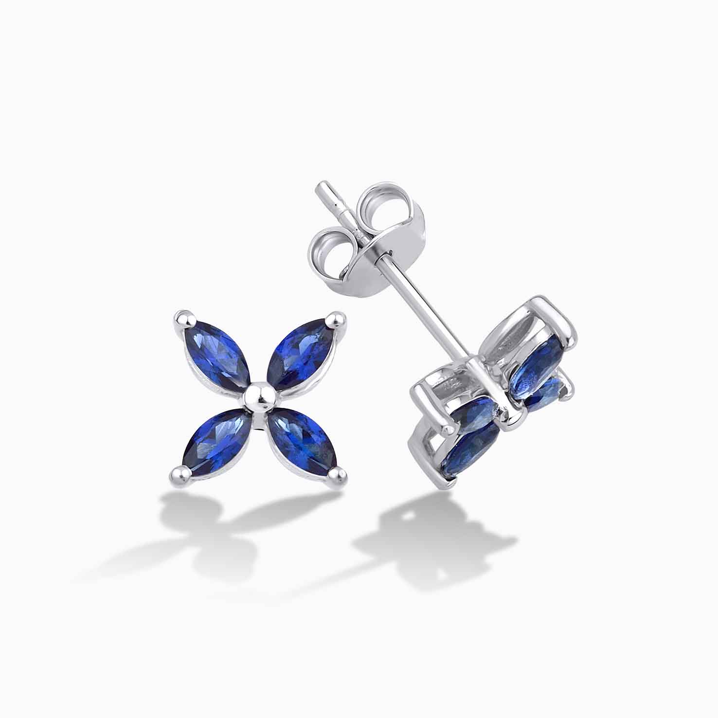 0.72 Karat Safir Küpe