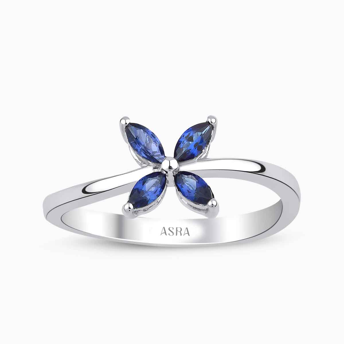0.39 Karat Safir Yüzük