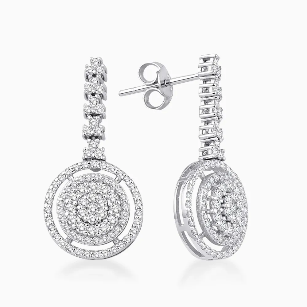 1.00 Karat Pırlanta Küpe