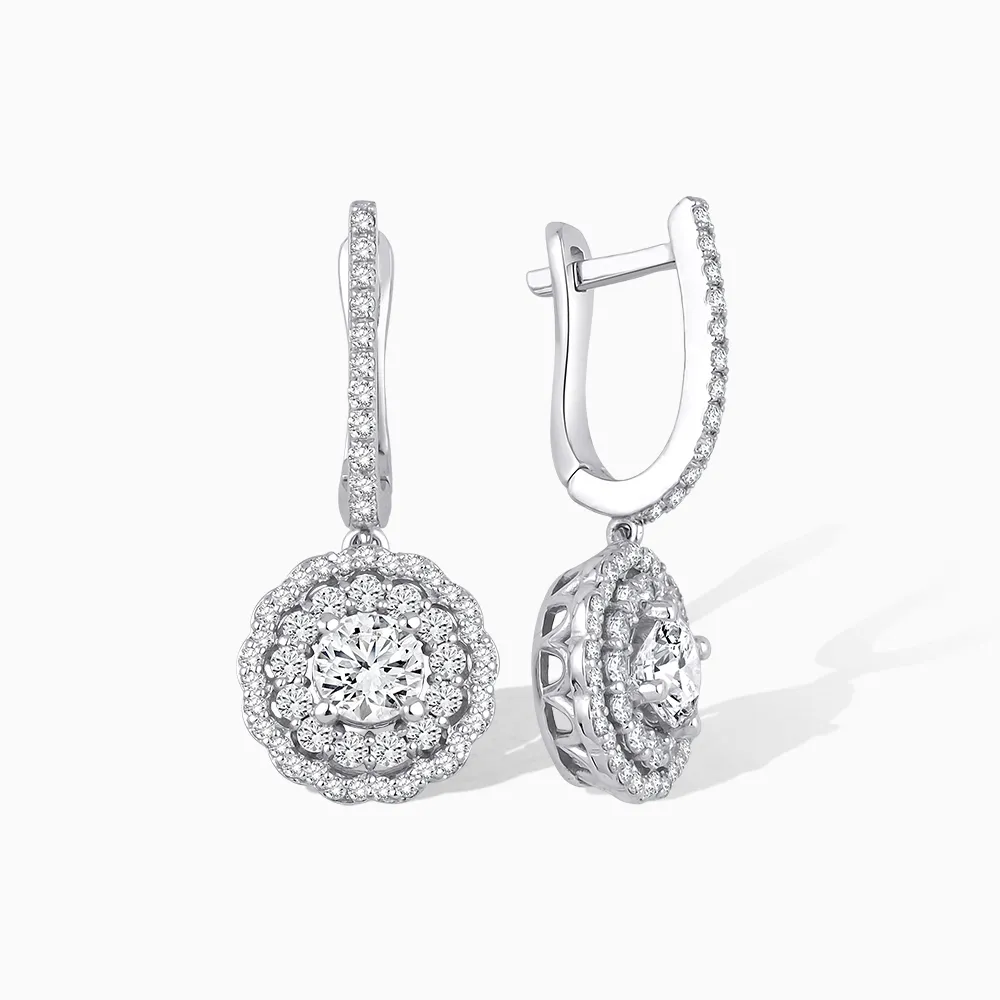 1.64 Karat Pırlanta Küpe