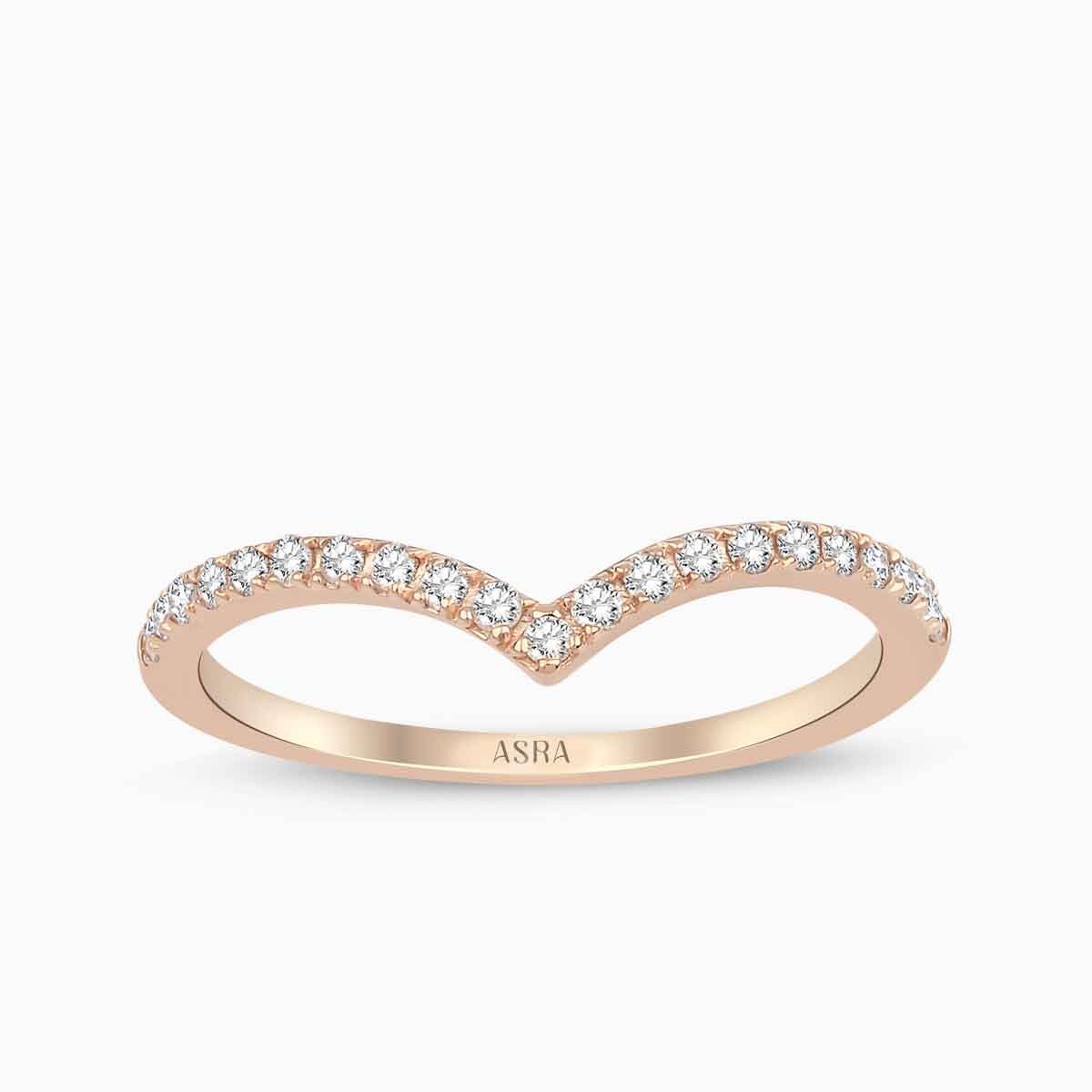 0.20 Karat Pırlanta Rose Gold Yüzük