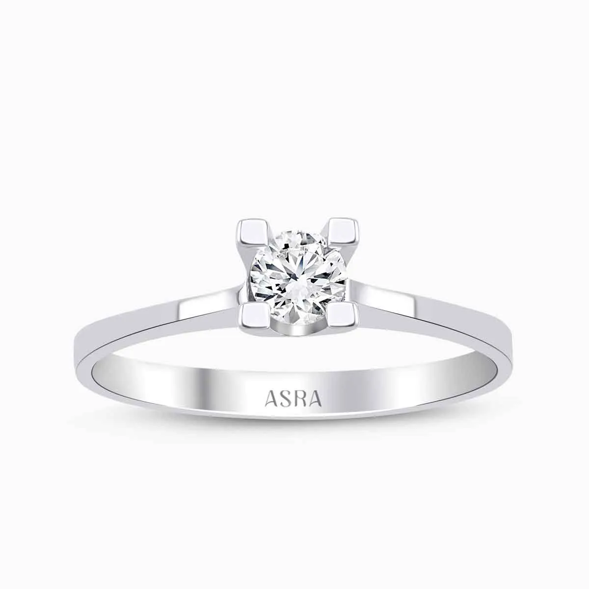 D Color 0.30 Karat GIA Sertifikalı Tektaş Pırlanta Yüzük