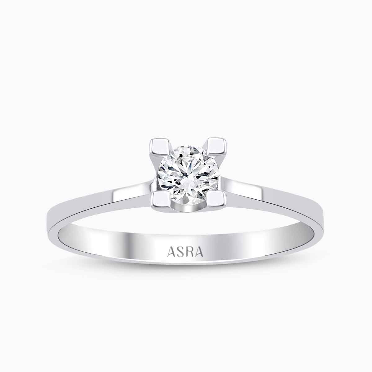 0.30 Karat Atlas Pırlanta Tektaş Yüzük