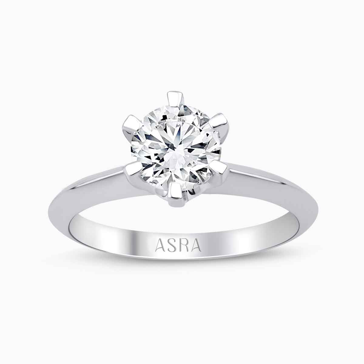 E Color 1.10 Karat HRD Sertifikalı Tektaş Pırlanta Yüzük