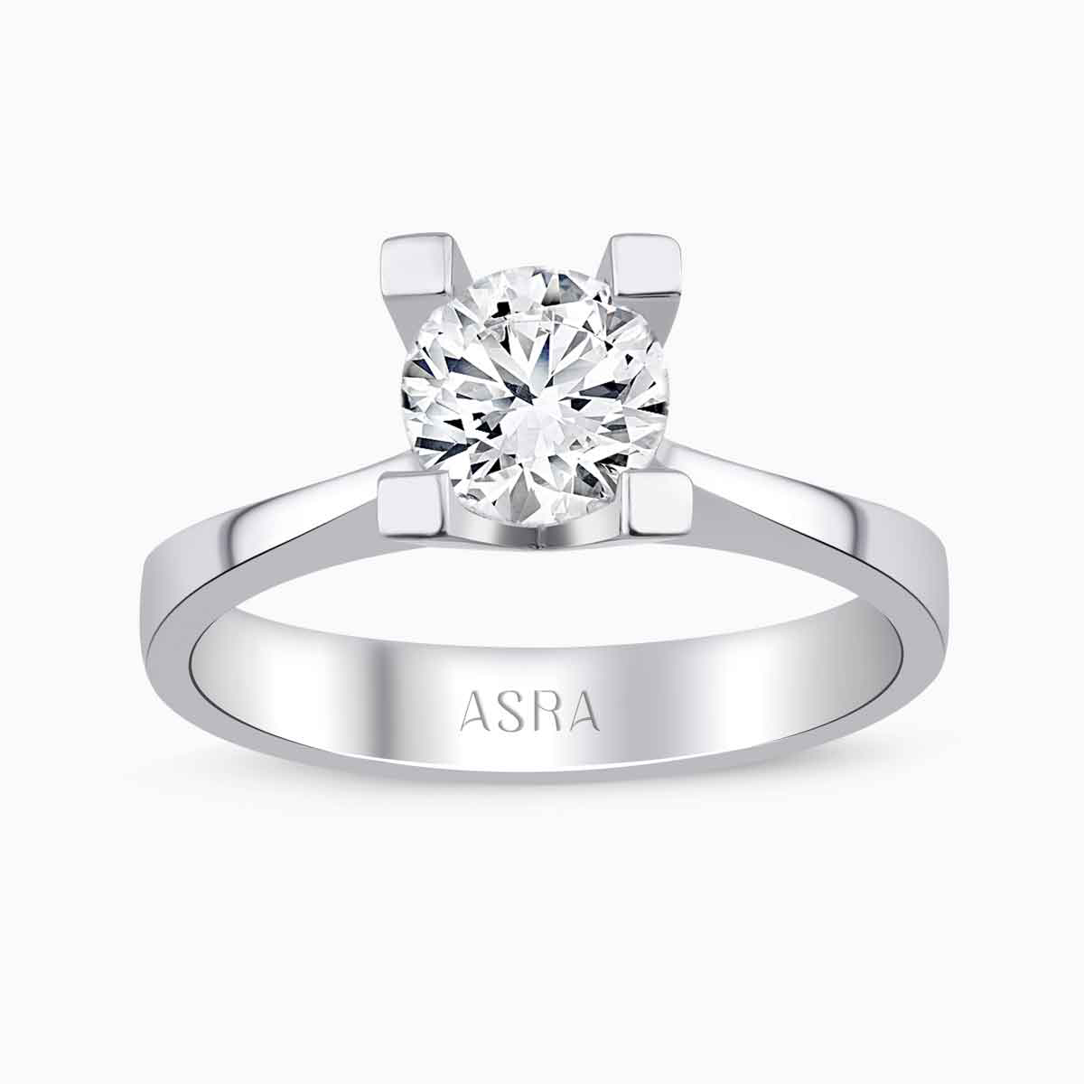 E Color 1.03 Karat HRD Sertifikalı Tektaş Pırlanta Yüzük