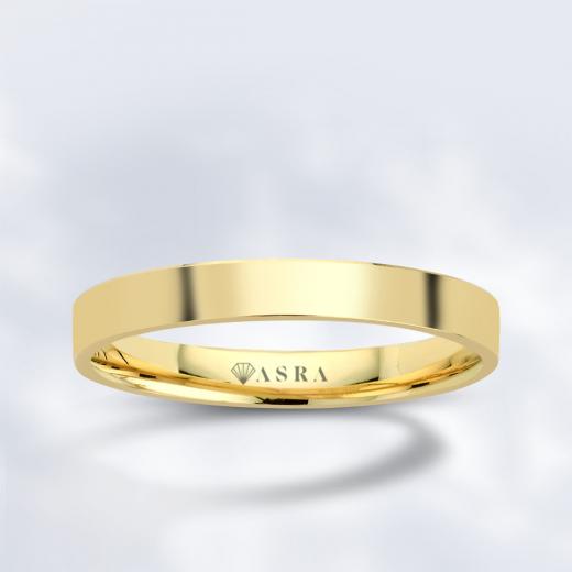 Klasik Gold Alyans (9-18 ölçü)