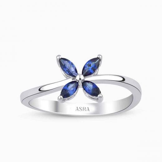 0.39 Karat Safir Yüzük