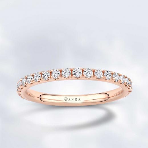 0.86 Karat Pırlanta Tamtur Yüzük