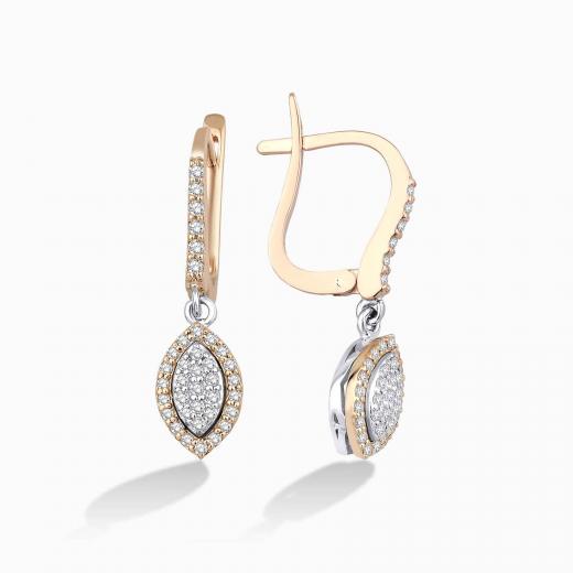 0.33 Karat Pırlanta Royal Gleam Küpe